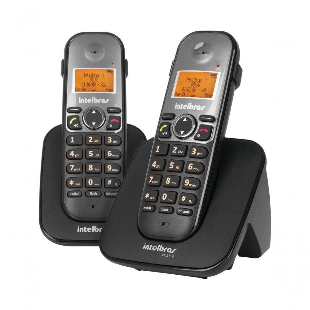 Telefone S- Fio Id + Ramal C- Entrada P- Fone De Ouvido Ts 5122 Preto 4125122 - 2