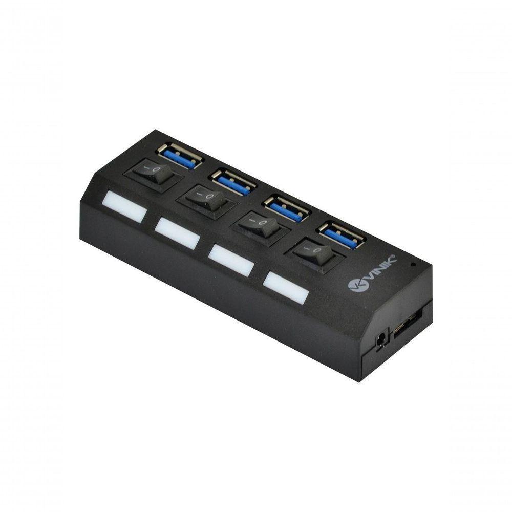 Hub Usb 3.0 4 Portas Com Interruptor Huv-50 - 4
