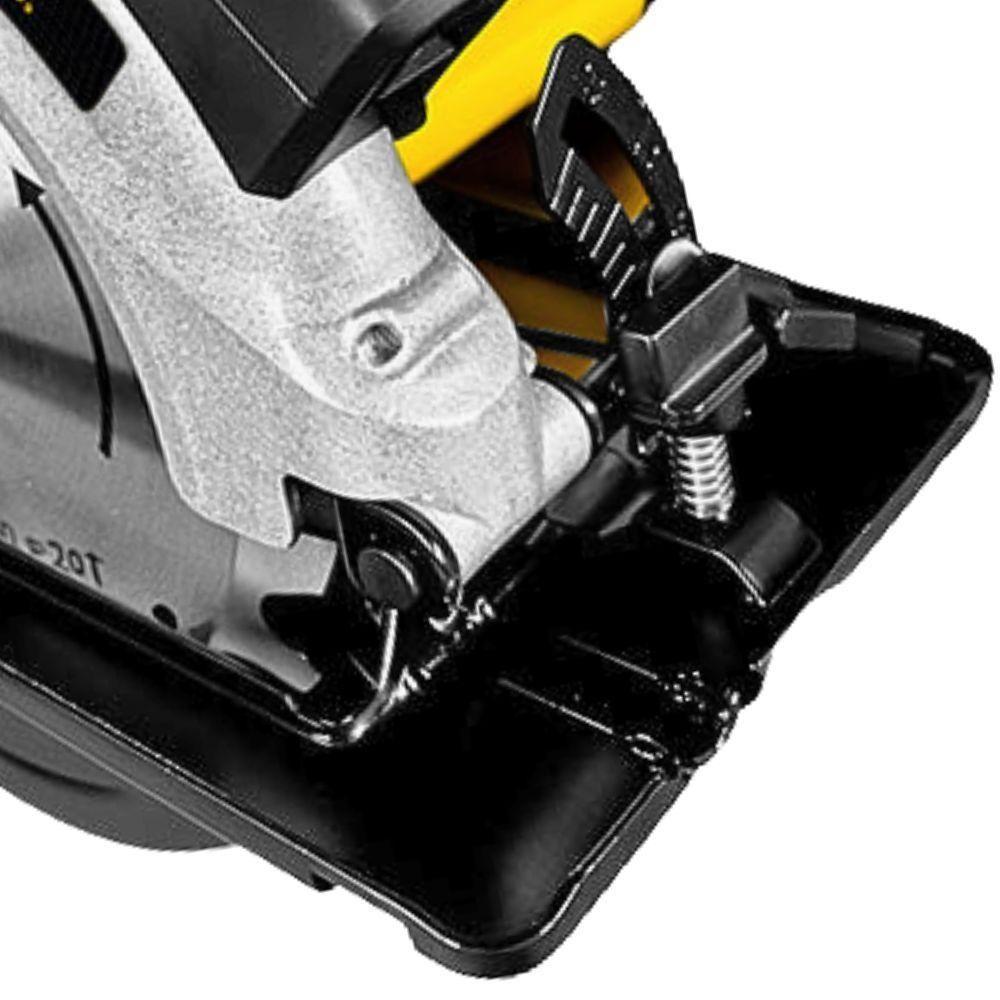 Serra Circular 1400w Com Guia Laser E Disco De Corte Esc-1400 Evald 220V - 5