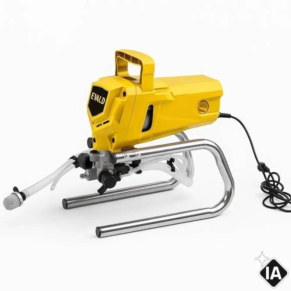 Máquina De Pintura Airless 1,3 Hp 1000w 3000 Psi Empa-1000 Evald 220V - 6