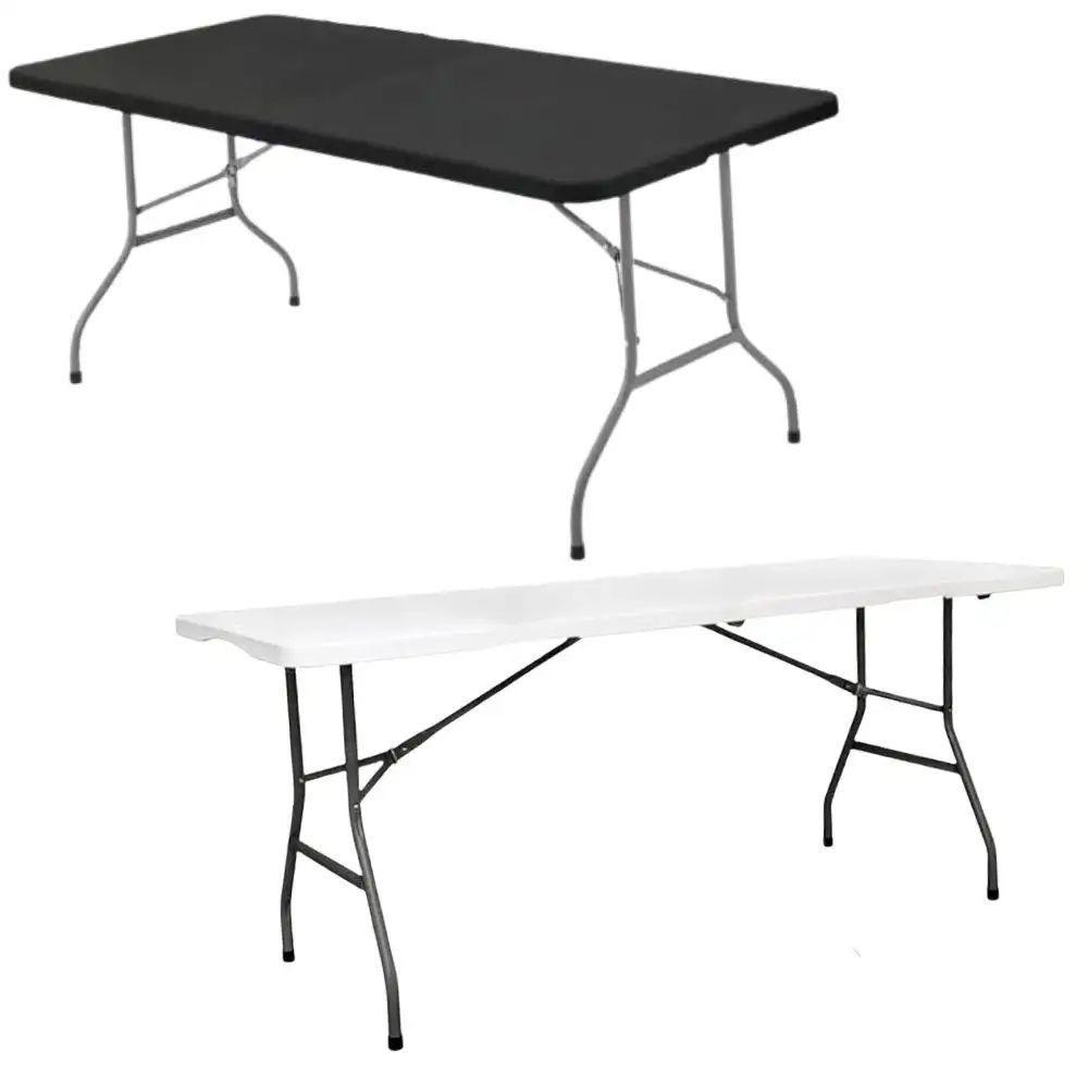 Mesa Dobrável Vira Maleta Com Alça 180 × 74 Cm Portátil Até 150 Kg Zelt - 5