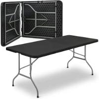 Mesa Dobrável Vira Maleta Com Alça 180 × 74 Cm Portátil Até 150 Kg Zelt - 7