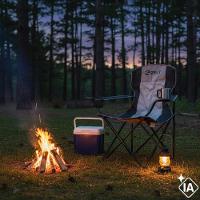 Cadeira Camping Araguaia 120 Kg Com Braço E Porta Copo Zelt - 9