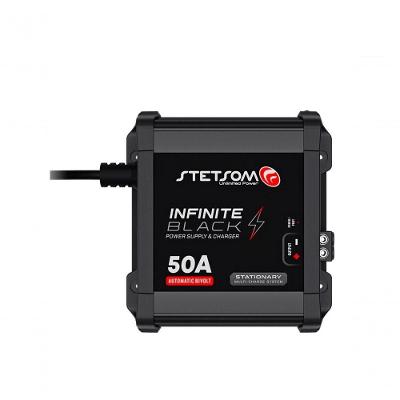 Carregador De Bateria Fonte Stetsom Infinity Black 50a
