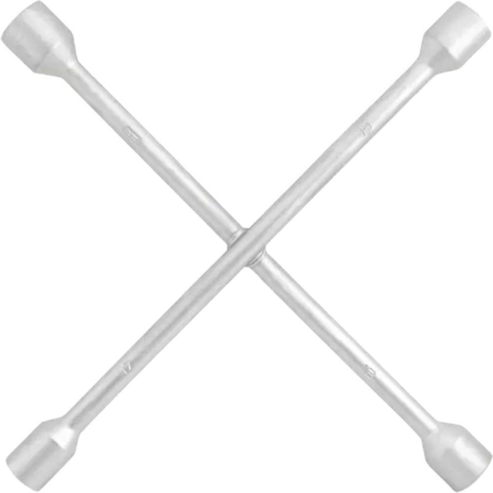 Chave De Roda Tipo Cruz 4 Bocas 17x19x21x23mm Evald - 5