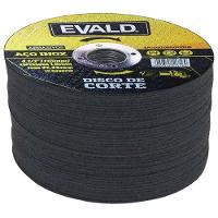 Disco De Corte 4.1-2 Pol 115 Mm Aço Inox Kit 50 Unidades Evald - 3