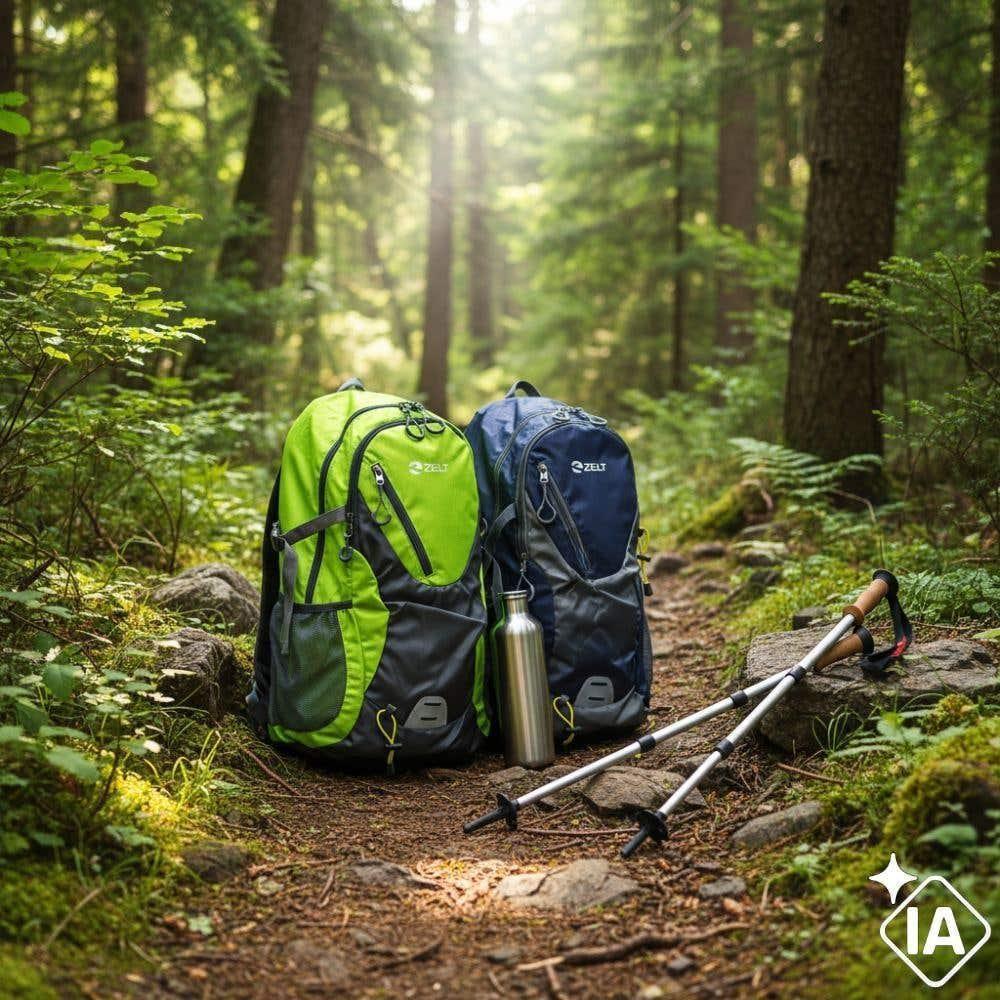 Mochila Em Poliéster 30 Litros Com Dois Suportes Para Garrafas Zelt - 6