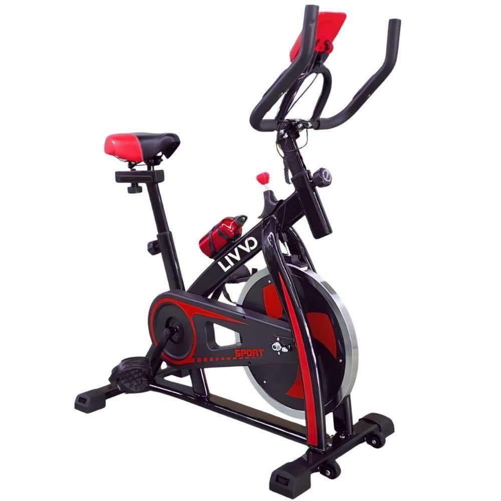 Bicicleta Ergométrica Spinning Até 120 Kg Com Inércia 13 Kg Lv-bem120 Livvo - 1