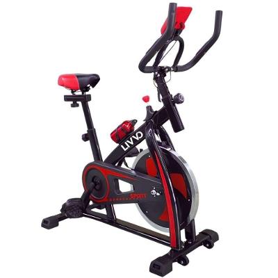 Bicicleta Ergométrica Spinning Até 120 Kg Com Inércia 13 Kg Lv-bem120 Livvo