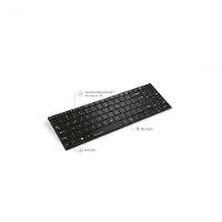 Teclado Sem Fio Design Slim Conexao Bluetooth 12 Teclas Multimidia Preto Tc220 - 2