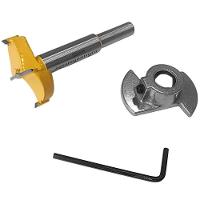 Broca De Fresa Forstner 35 Mm Para Dobradiça Com Limitador Ebf-35mm Evald - 3