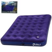 Colchão Inflável Multiuso Casal Com Inflador Mecânico De Pé 191x137x22 Cm Zelt - 6