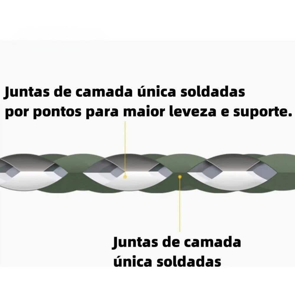 Colchão Inflável Automático Trekking Solteiro Em Nylon 215x58x6 Cm Zelt - 5