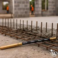 Vibrador De Concreto 1000w Portátil Evc-1000 Com Mangote 35mm 2,5m Emvc-2.5m Evald 220V - 5