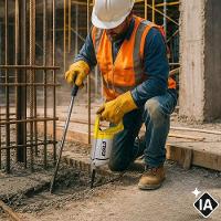 Vibrador De Concreto 1000w Portátil Evc-1000 Com Mangote 35mm 1,5m Emvc-1.5m Evald 110V - 6