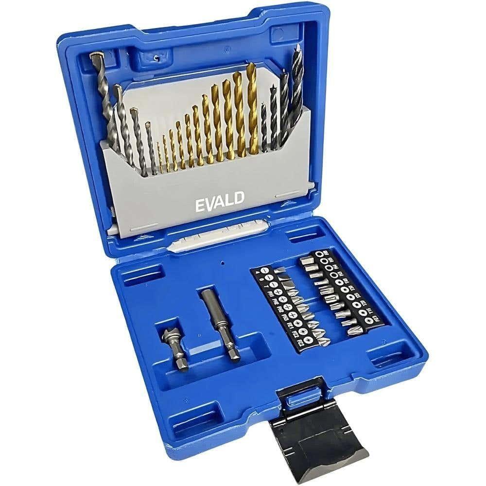 Estojo Kit Com 41 Peças De Brocas E Pontas Ev-ebb41 Evald - 7
