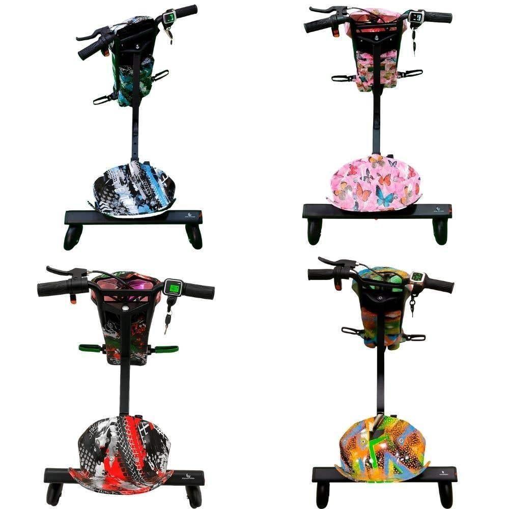 Triciclo Patinete Elétrico 250w 36v Brushless 20km-h 8pol Até 120kg Livvo - 3