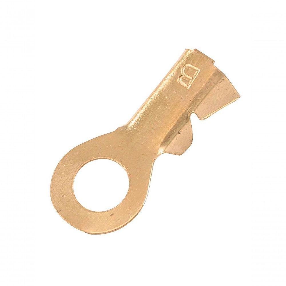 Terminal De Fio Permak Fechado Furo 1- 4 - 1