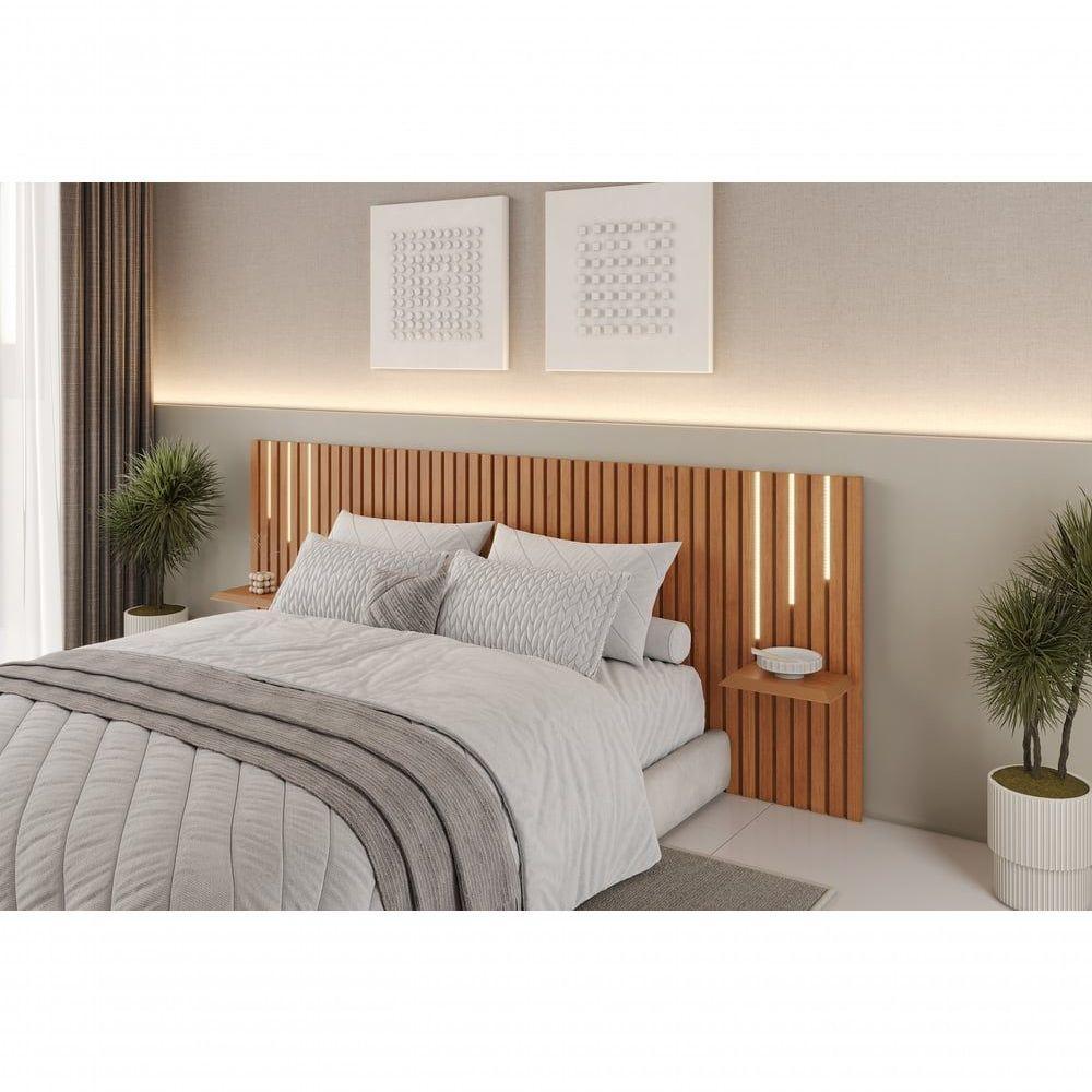 Cabeceira Lyon New Ripada C-led Mavaular Naturale - 4