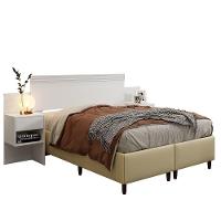 Cabeceira Master Com 2 Mesas De Cabeceiras 2 Gavetas Benetil Branco - 4