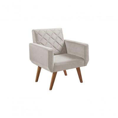 Poltrona 1 Lugar Anabelle Unidecor Bege