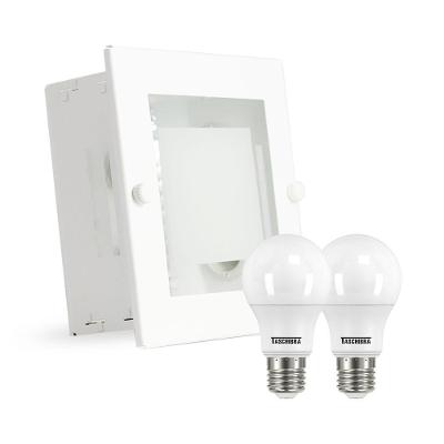 Luminária De Embutir Taschibra Led Tr01 Branca Bivolt 6500k Frio