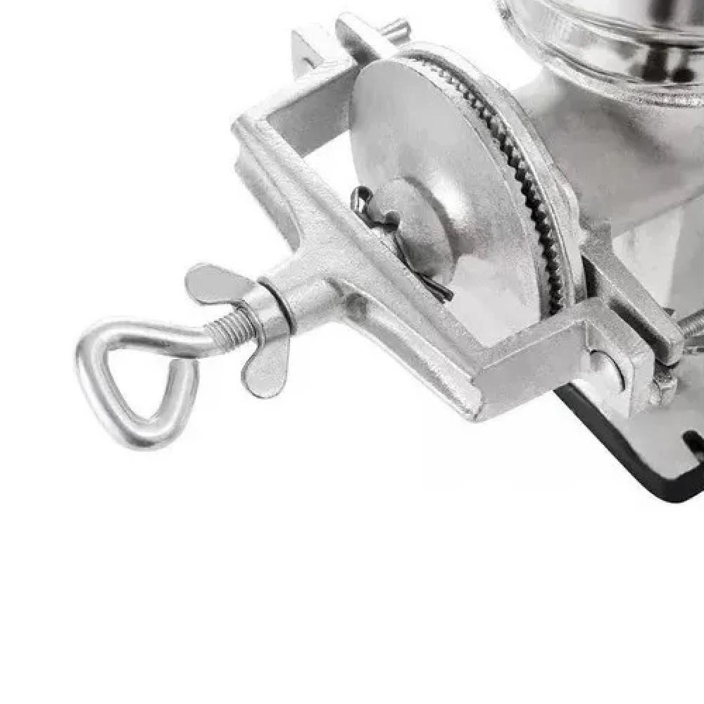 Moedor Cereais Profissional Moinho Manual Triturador Milho Cafe Graos Soja Temperos Cozinha Feira Ferro Manivela Complet - 6