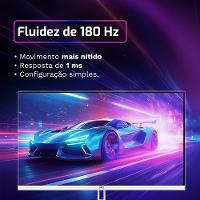 Monitor Gamer Branco 27 Curvo 1ms, 180hz, Amd Freesync, Full Hd, Hdmi, Dp, Frameless HQ Premium HQW27C18 - 3