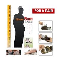 Par Palmilha Ortopedica Aumenta 5cm Calcanheira De Elevacao Gel 3-4 Fascite Esporao Pes Altos - 8