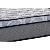 Cama Box Baú Solteiro: Colchão Ortopédico Herval D60 - Ag65 Perpetual + Base Crc Suede Gray (88x188) - 3