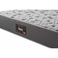 Cama Box Baú Solteiro: Colchão Ortopédico Herval D28 - Ag65 Black + Base Crc Suede Gray (88x188) - 6
