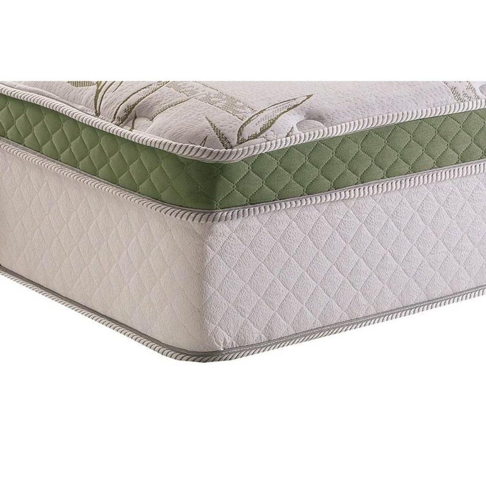 Cama Box Baú Solteiro: Colchão Molas Masterpocket Ensacadas Herval Monte Carlo Visco + Base Crc Linhão White (88x188) - 6