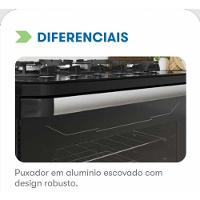 Fogão Itatiaia 5 Bocas Itamaster Preto Bivolt - 7