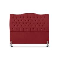 Cabeceira De Cama Box Casal 140 Cm Dunas vermelho - 2
