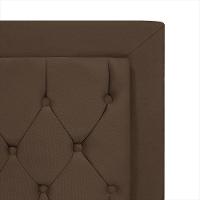 Cabeceira De Cama Box Casal 140 Cm Baronesa Cor:marrom - 3