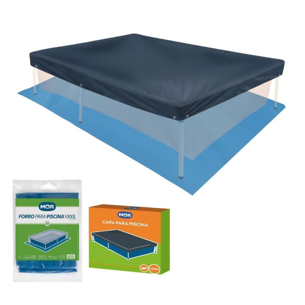 Capa E Forro Para Piscina 400 E 1000 Litros Mor - 2