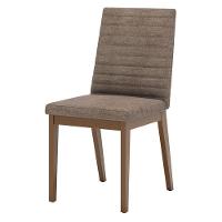 Cadeira Para Mesa De Jantar Elena Ambiente Kit 02 Peças Nature Cacao - Henn - 1