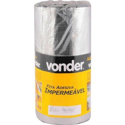 Fita Adesiva Impermeável 30cmx10m Aluminizada Vonder