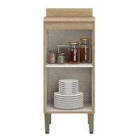 Balcão 40 Cm Com 1 Porta Finesse Capuccino Off White - Thb - 2