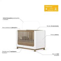 Berço Mini Cama Aconchego Branco Jequitibá Hp - Henn - 6