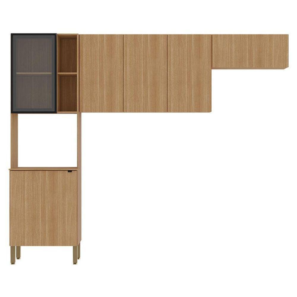 Cozinha Compacta 3 Peças Vert Plus Freijó - Kits Paraná - 2