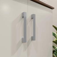 Armário Multiuso Brisa Nogueira Off White Fosco - Kits Paraná - 3