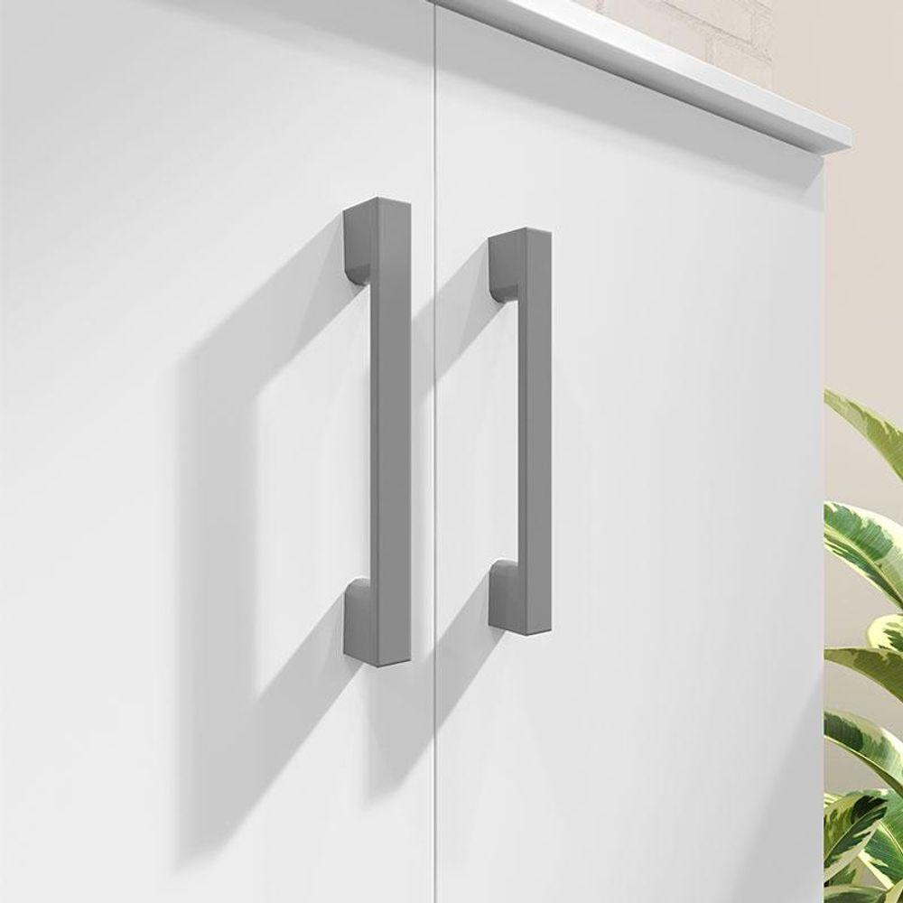 Armário Multiuso Brisa Branco Fosco - Kits Paraná - 3