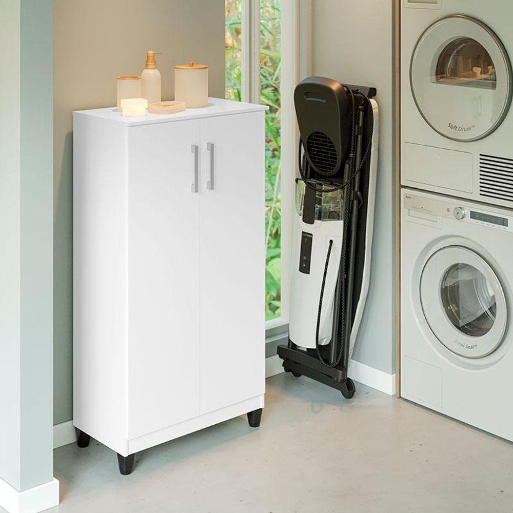 Armário Multiuso Brisa Branco Fosco - Kits Paraná - 6