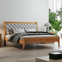 Cama Queen 160cm Vivare Amêndoa Mel Josandro Amêndoa Mel - 7