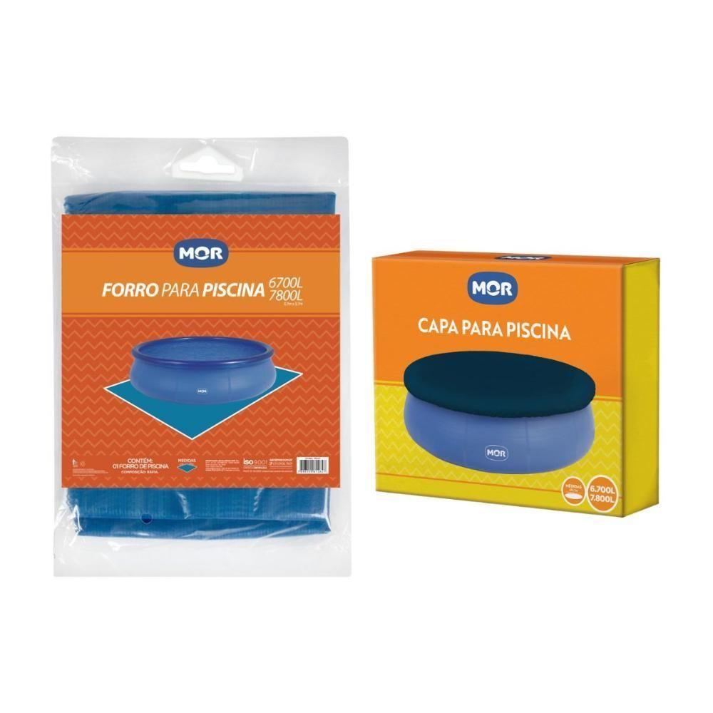 Capa E Forro Para Piscina 6700 E 7800 Litros Mor - 4