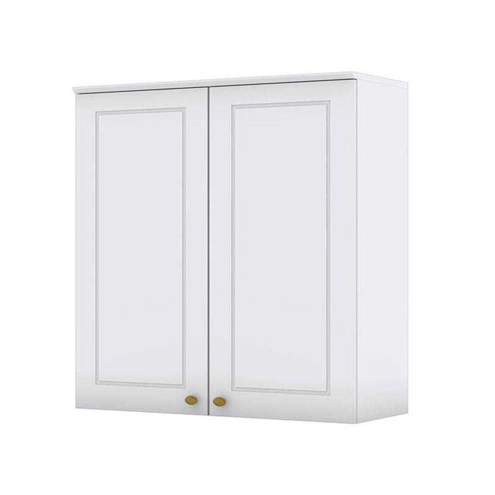 Cozinha Modulada Americana 5 Peças Com Armário 2 Portas 80cm Branco Hp - Henn - 5