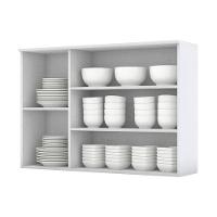 Cozinha Modulada Americana 5 Peças Com Armário 2 Portas 80cm Branco Hp - Henn - 7