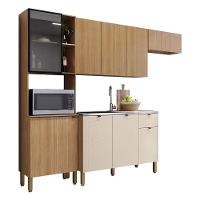 Cozinha Compacta Vert Plus Com Balcão Para Pia Freijó Freijó Soft - Kits Paraná - 1