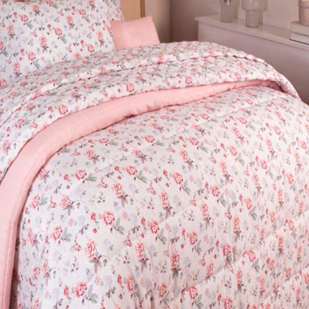 Jogo De Cama Duplo Queen 4 Peças 140 Fios 250x240cm Catarina Realce Premium - Sultan - 2